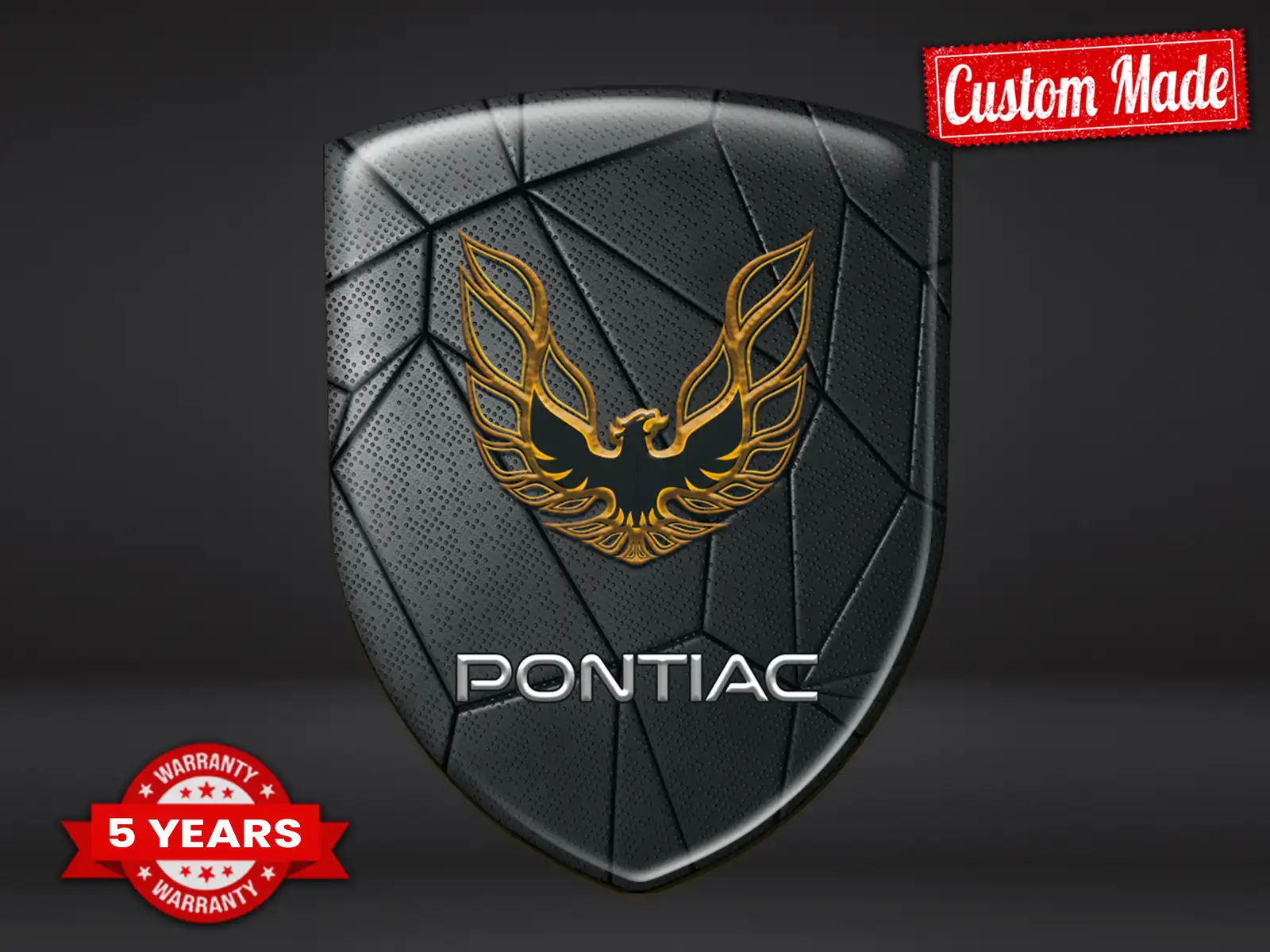 Pontiac Custom Bumper Stickers Cars Premium High End Drift